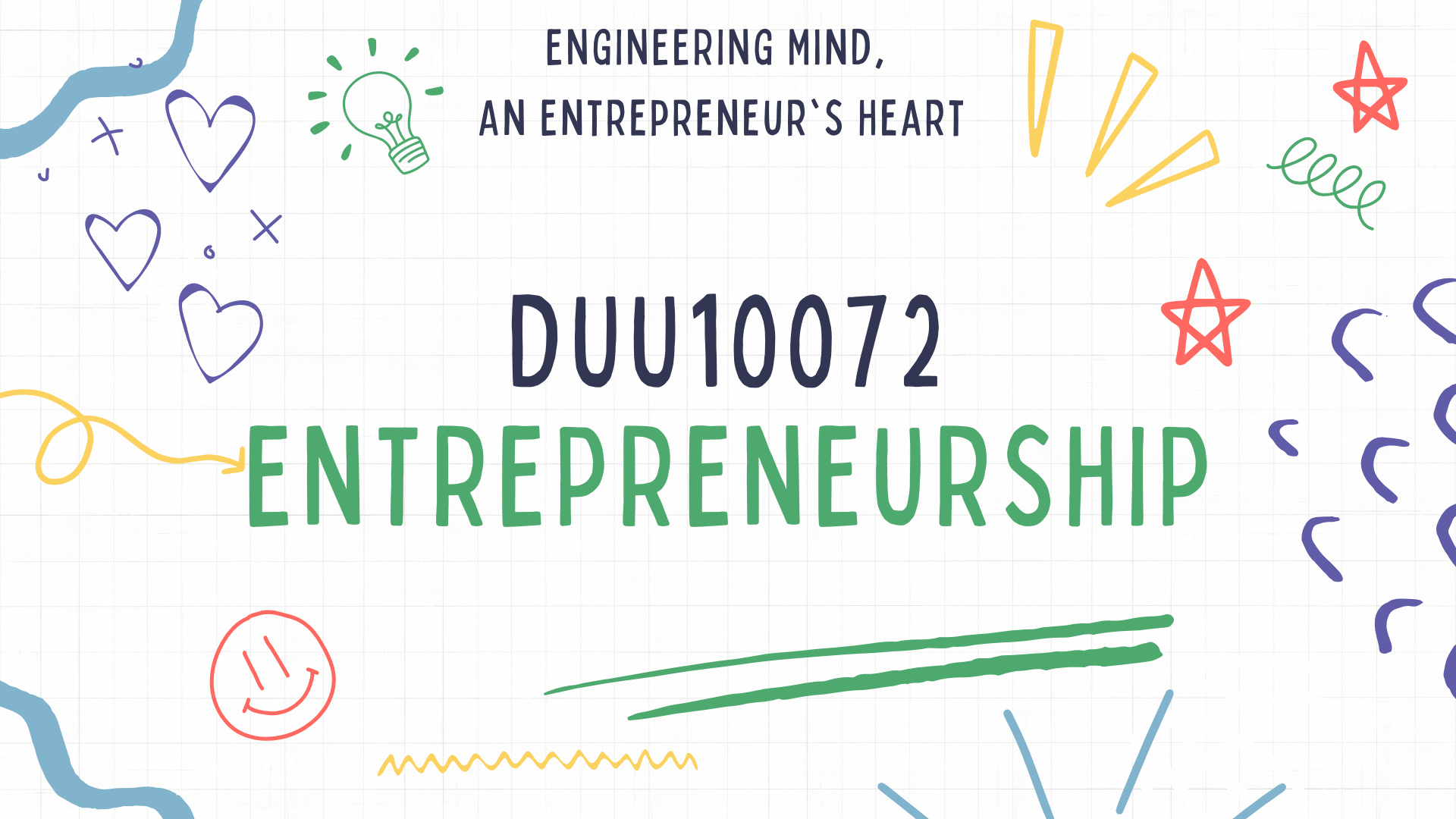 DUU10072 ENTREPRENEURSHIP